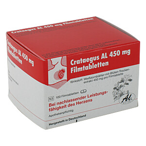 CRATAEGUS AL 450 mg Filmtabletten