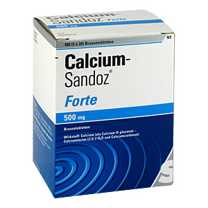 CALCIUM SANDOZ forte Brausetabletten