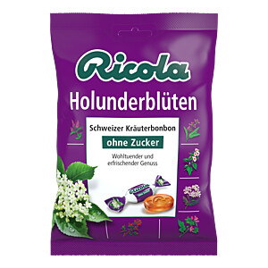 RICOLA o.Z.Beutel Holunderblüten Bonbons