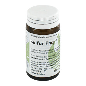 SULFUR PHCP Globuli