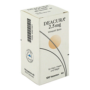 DEACURA 2,5 mg Tabletten