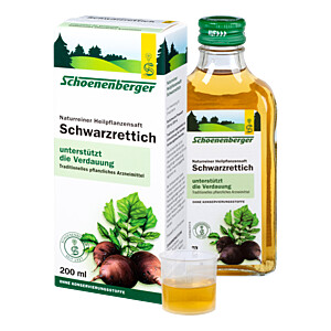 SCHWARZRETTICH Schönenberger Heilpflanzensäfte