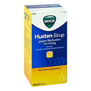 WICK Husten-Sirup gegen Reizhusten mit Honig