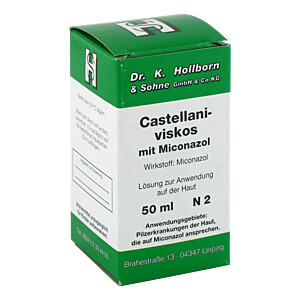 CASTELLANI viskos m. Miconazol Lösung