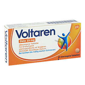 VOLTAREN Dolo 25 mg überzogene Tabletten