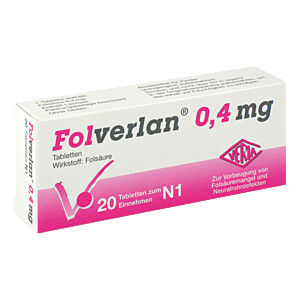 FOLVERLAN 0,4 mg Tabletten