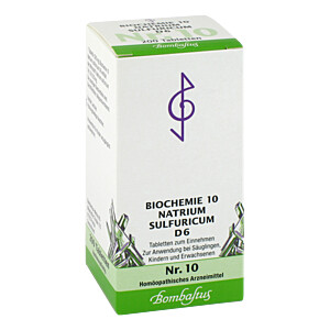 BIOCHEMIE 10 Natrium sulfuricum D 6 Tabletten