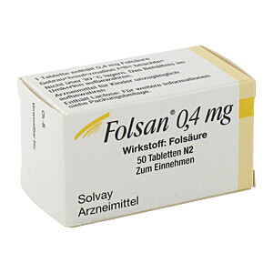 FOLSAN 0,4 mg Tabletten