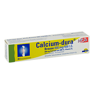 CALCIUM DURA Vit D3 Brause 600 mg-400 I.E.