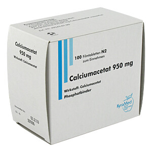 CALCIUMACETAT 950 mg Filmtabletten