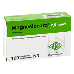 MAGNESIOCARD 2,5 mmol Filmtabletten