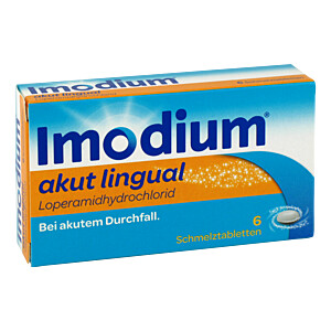 IMODIUM akut lingual Schmelztabletten