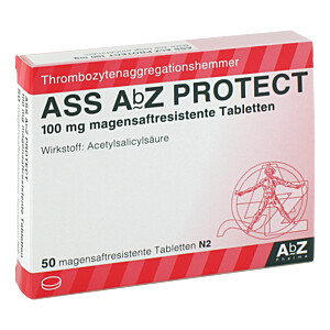 ASS AbZ PROTECT 100 mg magensaftresistente Tabletten