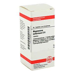 MAGNESIUM SULFURICUM D 6 Tabletten