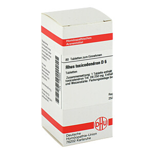 RHUS TOXICODENDRON D 6 Tabletten