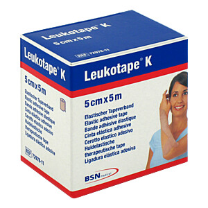 LEUKOTAPE K 5 cm hautfarben