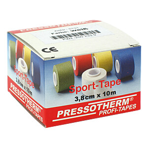 PRESSOTHERM Sport-Tape 3,8 cmx10 m weiß