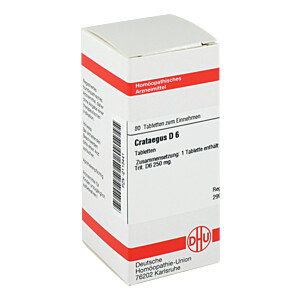 CRATAEGUS D 6 Tabletten