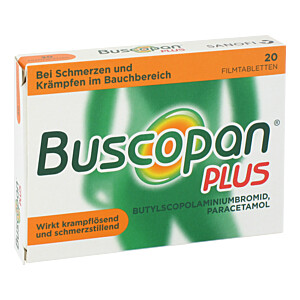 BUSCOPAN plus 10 mg-500 mg Filmtabletten