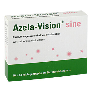 AZELA-Vision sine 0,5 mg-ml Augentropfeni.Einzeldosis.