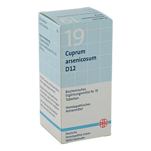 BIOCHEMIE DHU 19 Cuprum arsenicosum D 12 Tabletten