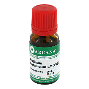 PLATINUM METALLICUM LM 18 Dilution