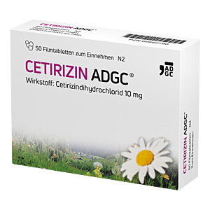 CETIRIZIN ADGC Filmtabletten