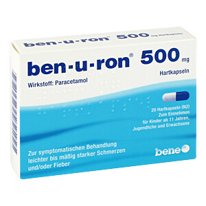 BEN-U-RON 500 mg Kapseln