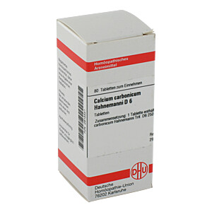 CALCIUM CARBONICUM Hahnemanni D 6 Tabletten