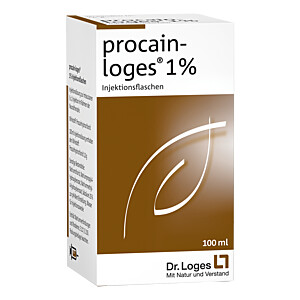 PROCAIN-Loges 1 prozent Injektionsflasche
