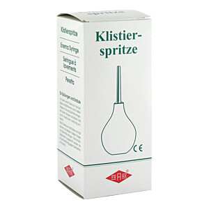 KLISTIERSPRITZE Grösse 6 birnf.m.Kan.200 g