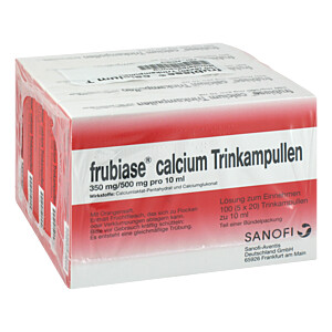 FRUBIASE CALCIUM T Trinkampullen