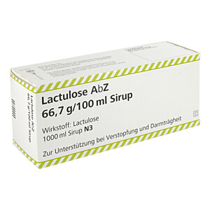 LACTULOSE AbZ 66,7 g-100 ml Sirup