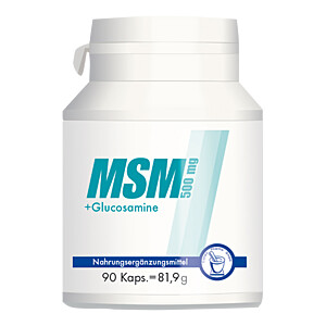 MSM 500 mg+Glucosamine Kapseln