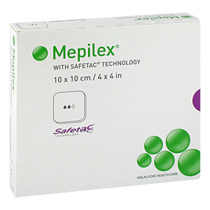 MEPILEX 10x10 cm Schaumverband