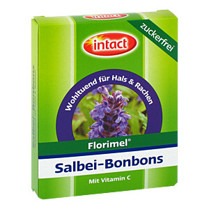 FLORIMEL Salbeibonbons m.Vitamin C zuckerfrei