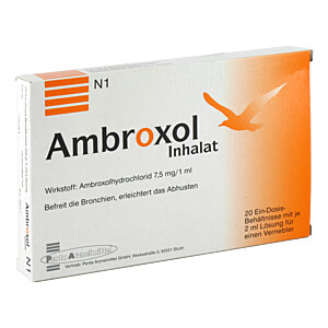 AMBROXOL Inhalat Lösung für einen Vernebler