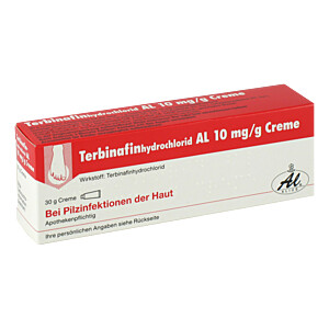 TERBINAFINHYDROCHLORID AL 10 mg-g Creme