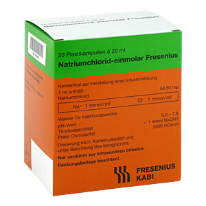 NATRIUMCHLORID-einmol.Fresenius PE-AmpulleInf.-L.-K.