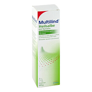 MULTILIND Heilsalbe m.Nystatin u.Zinkoxid