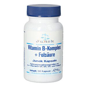 VITAMIN B KOMPLEX+Folsäure Junek Kapseln