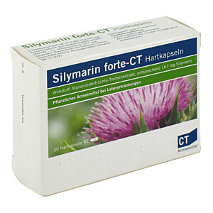 SILYMARIN forte-CT Hartkapseln