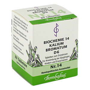 BIOCHEMIE 14 Kalium bromatum D 6 Tabletten