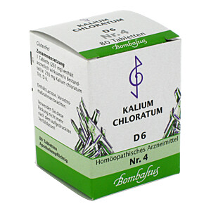 BIOCHEMIE 4 Kalium chloratum D 6 Tabletten