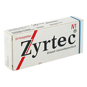 ZYRTEC 10 mg Filmtabletten