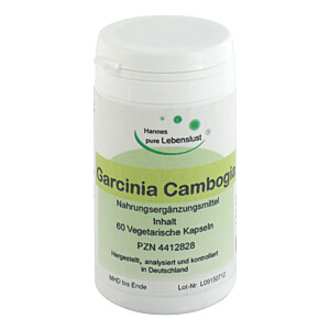 GARCINIA CAMBOGIA 60 prozent Vegi Kapseln