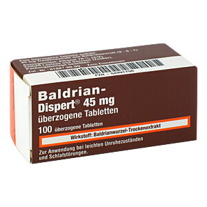 BALDRIAN DISPERT 45 mg überzogene Tabletten