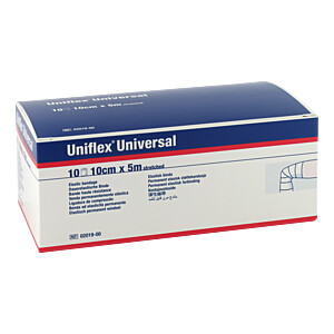 UNIFLEX Universal Binden 10 cmx5 m Zellglas weiß