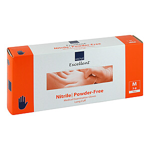 NITRIL HANDSCHUHE x-lang puderfrei M