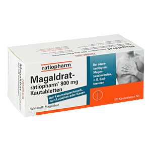 MAGALDRAT-ratiopharm 800 mg Tabletten